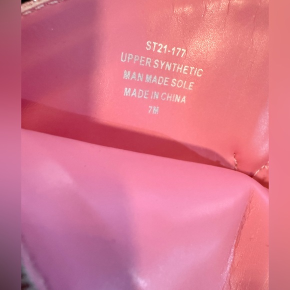 (Out of Stock Online) Dolls Kill-Pink SHERIFF Shine Knee High Cowboy Boots - Picture 15 of 16